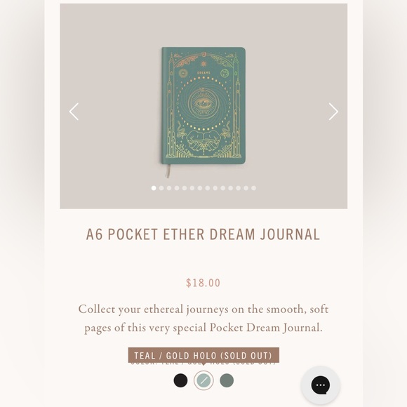 •MAGIC OF I• pocket dream journal - Picture 5 of 7